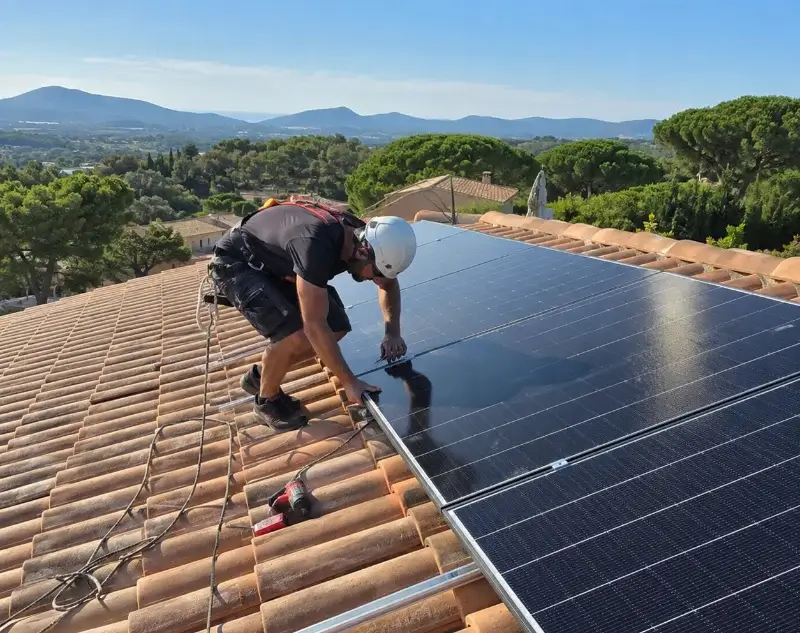 Installateur panneaux solaires Ambialet — pose photovoltaïque sur toiture
